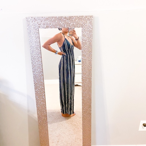 Striped Pantsuit - Picture 2 of 3